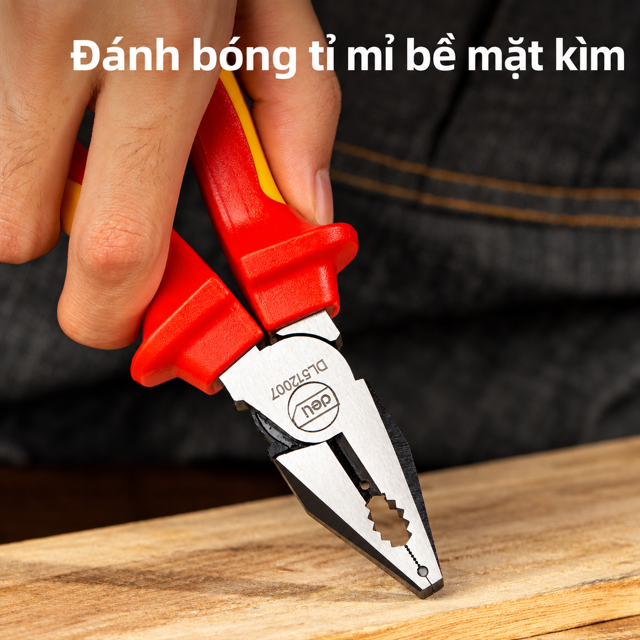 Kìm điện 180mm - 1/6/60