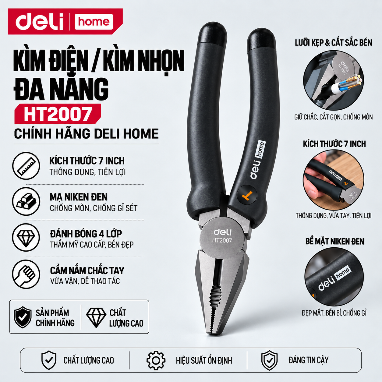 Kìm điện Home 7