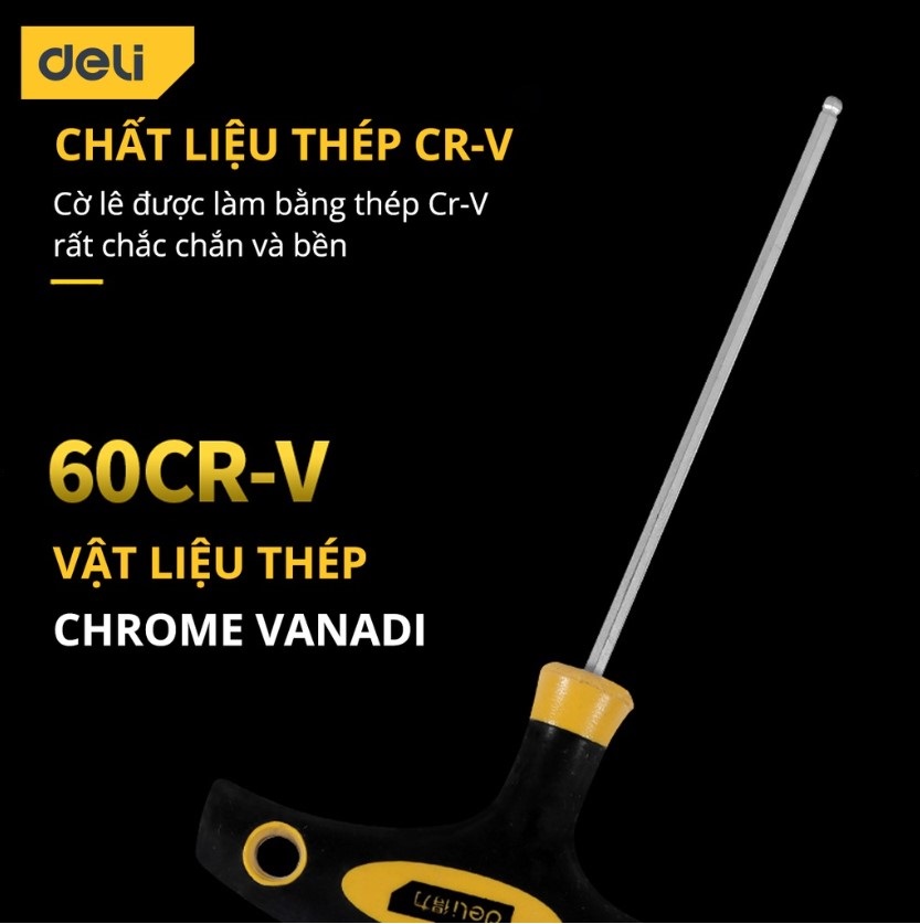 Lục giác chữ T đầu bi - 2.5mm