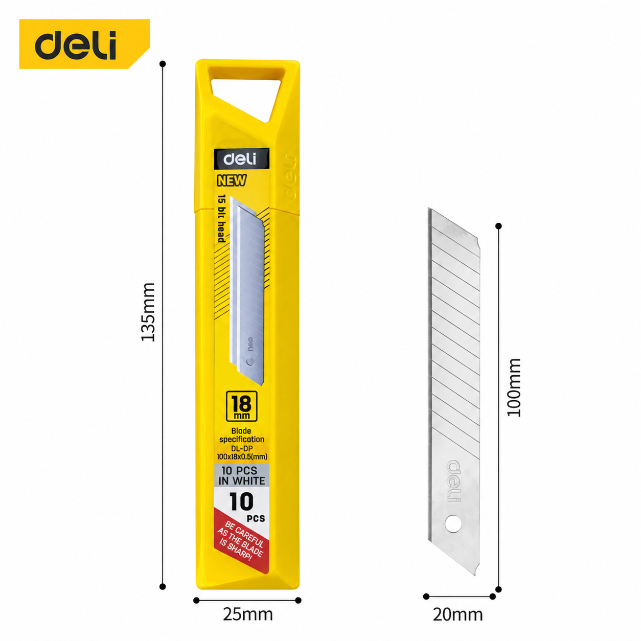 Hộp Lưỡi dao rọc giấy 18mm