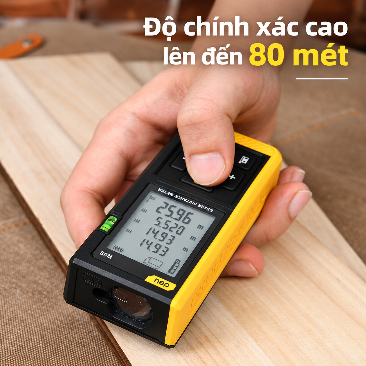 Máy đo khoảng cách laser 80m