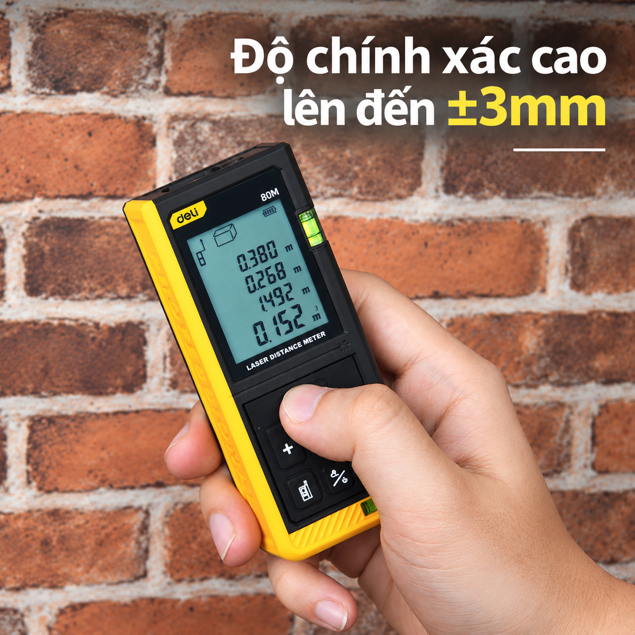 Máy đo khoảng cách laser 80m