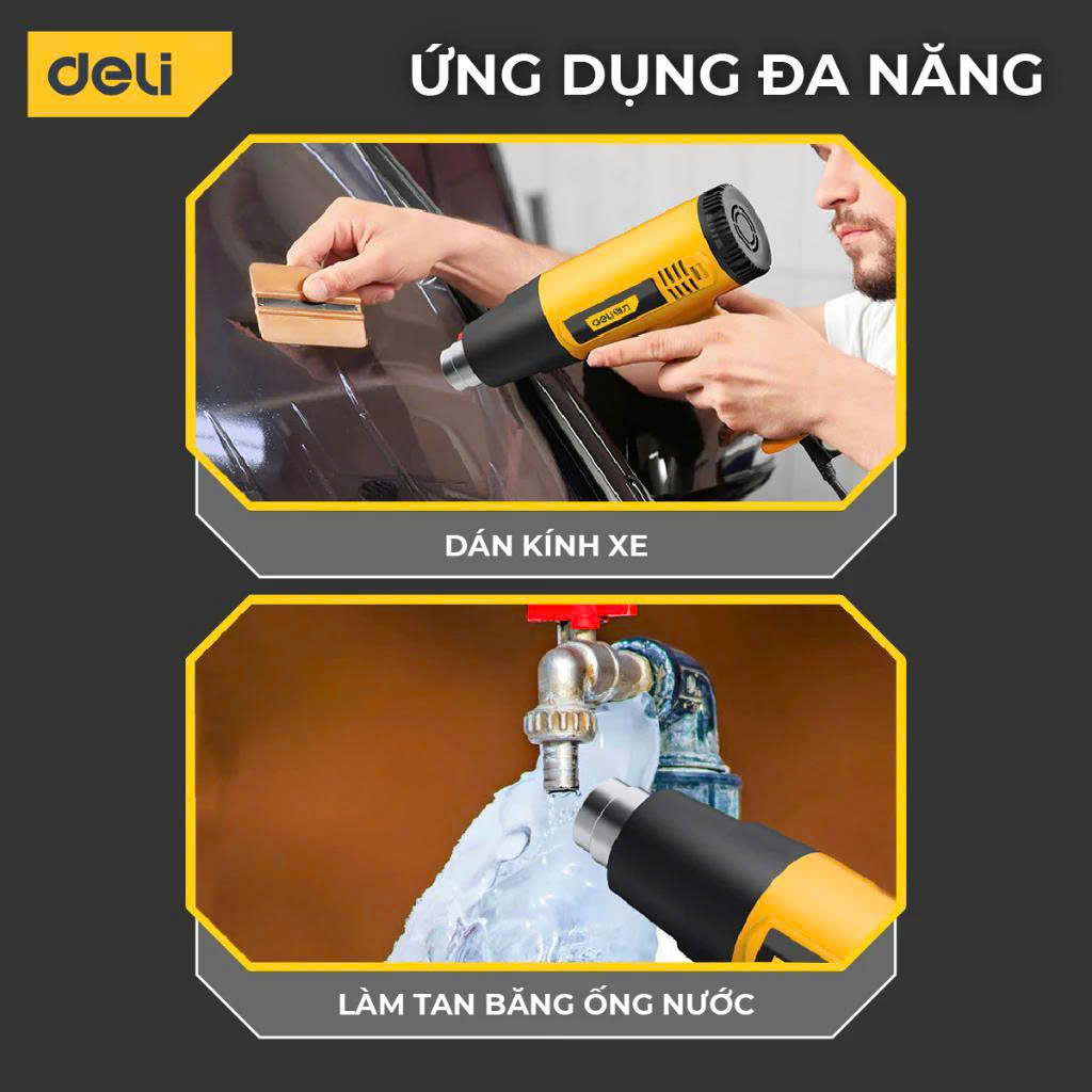 Máy khò nhiệt điều chỉnh 1600W