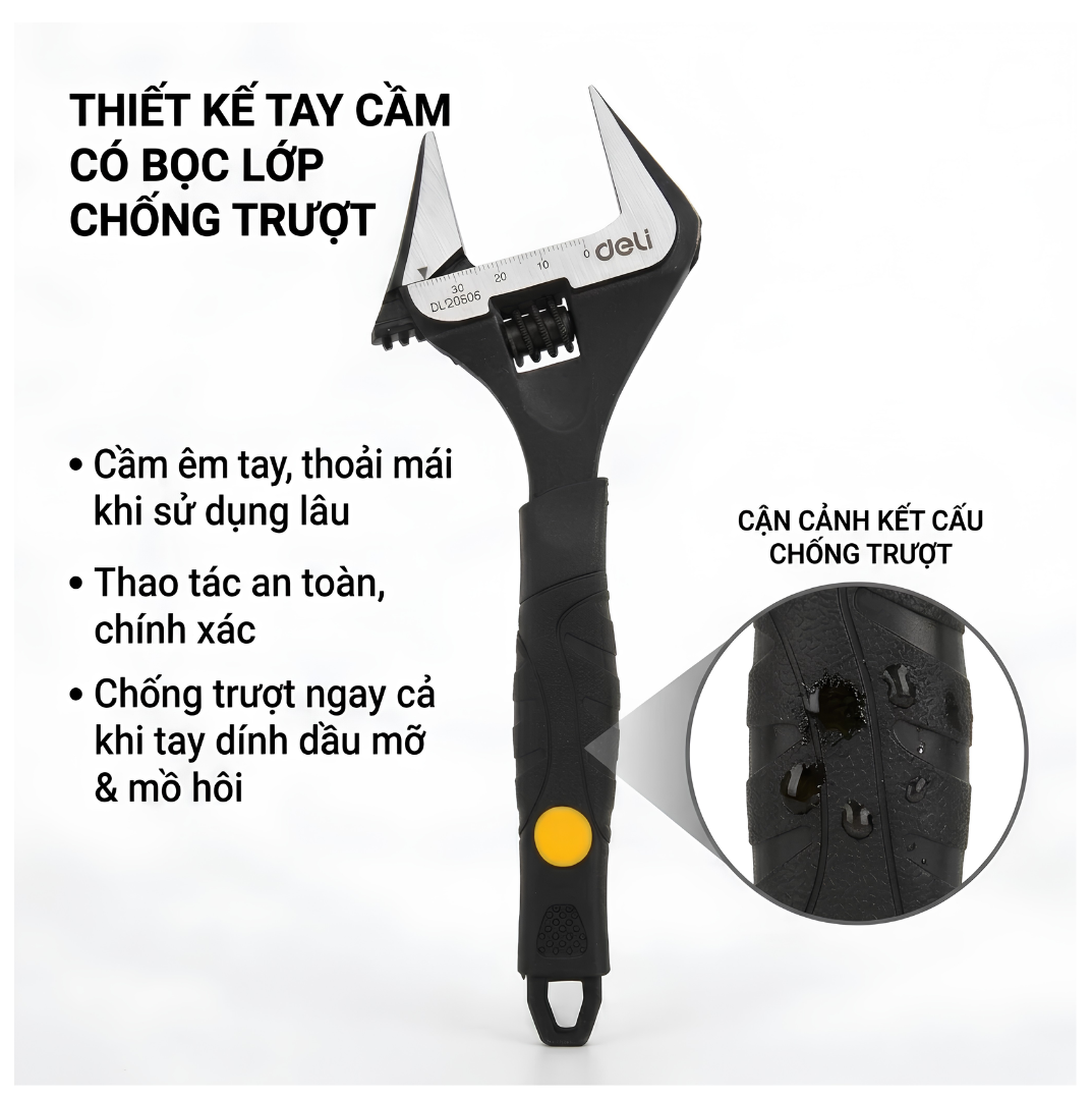 Mỏ lết hàm rộng 8