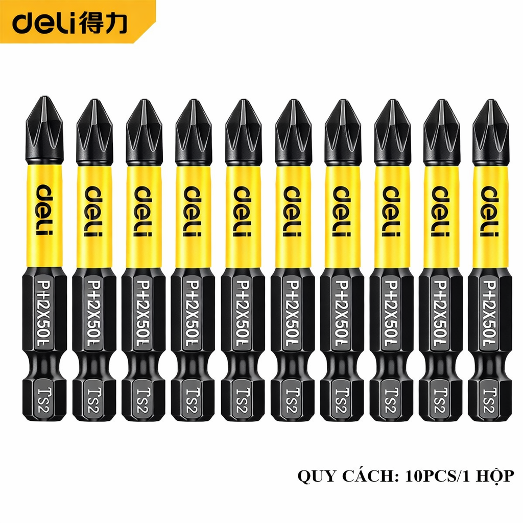 Mũi vít động lực đen PH2×50mm