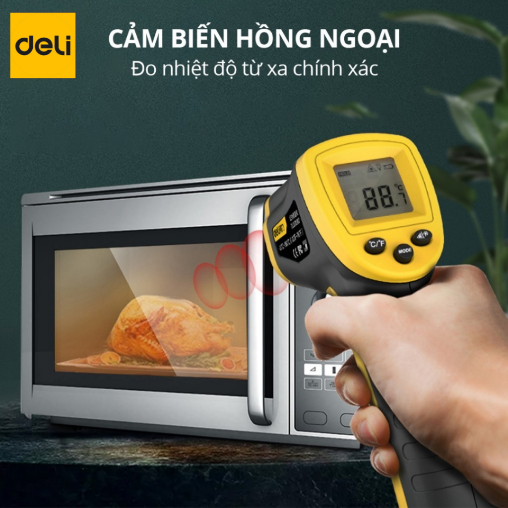 Nhiệt kế hồng ngoại -30~380°C E