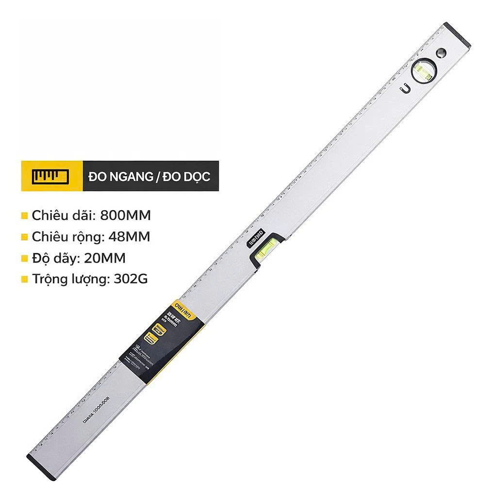 Thước thủy nhôm 800mm