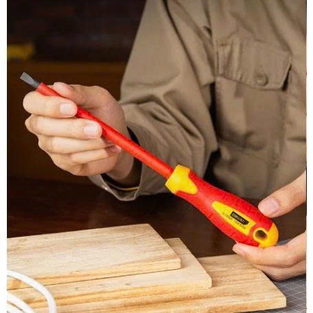 Tua vít cách điện 4 cạnh PH0x60mm