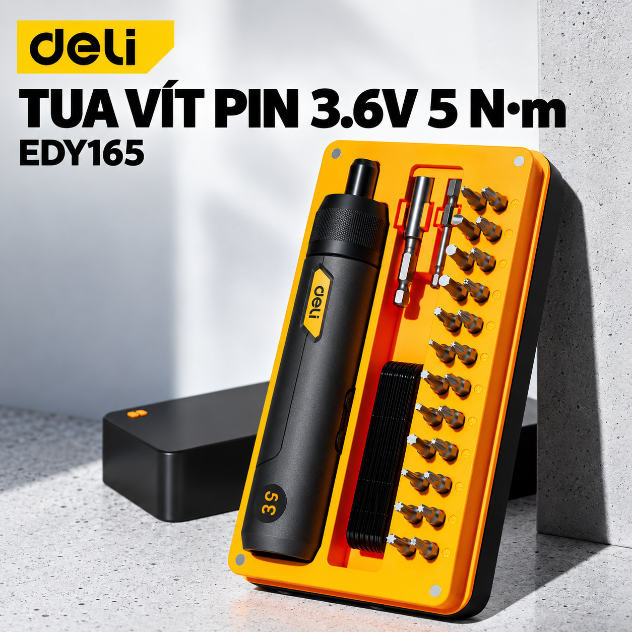 Tua vít pin 3.6V 5N-m