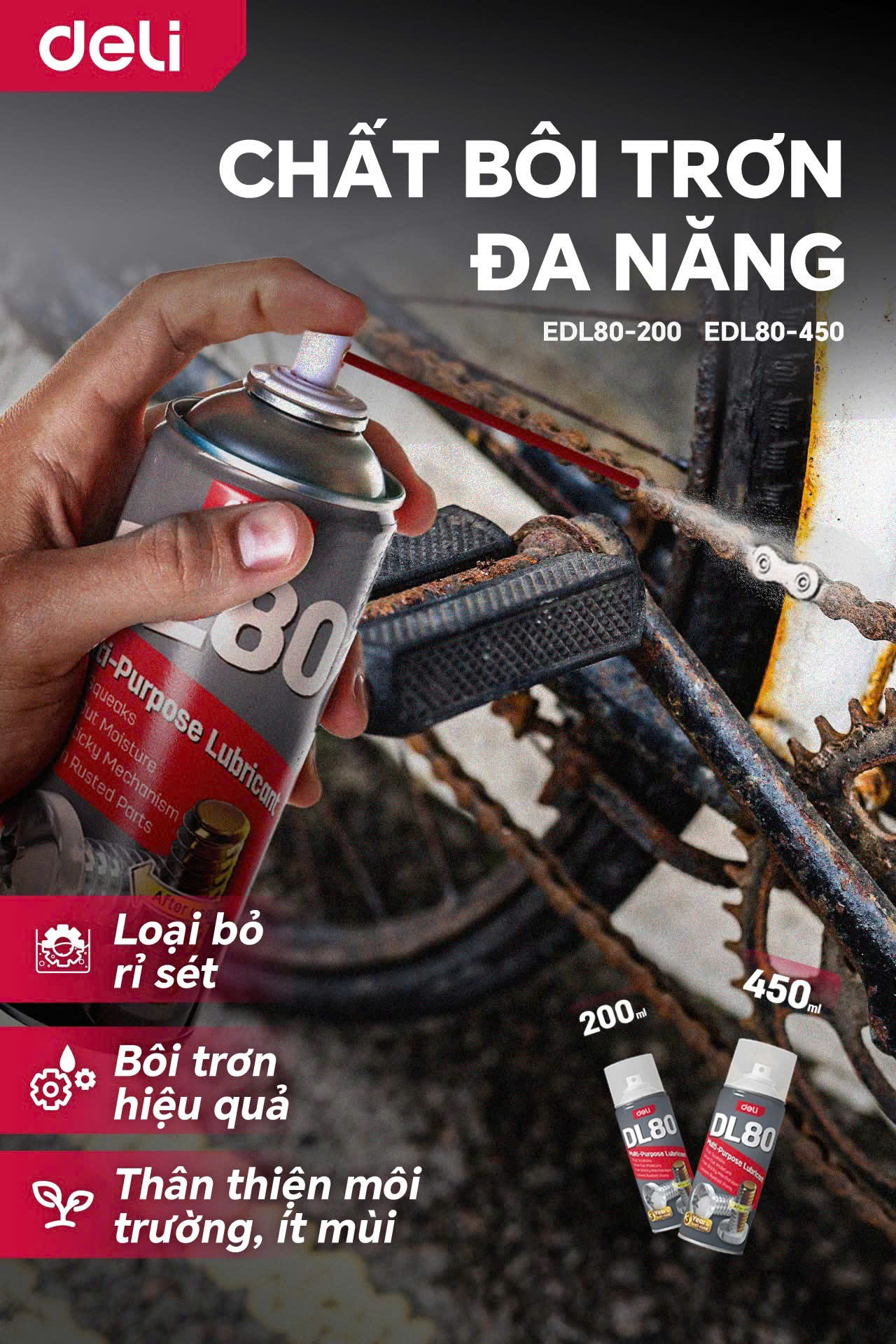 Xịt chống gỉ đa năng 200ml
