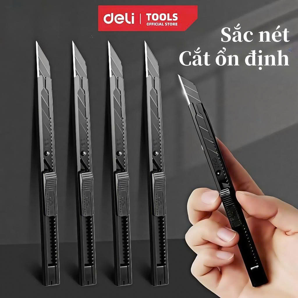 combo3 Dao rọc giấy mini 9mm SK5 Đen