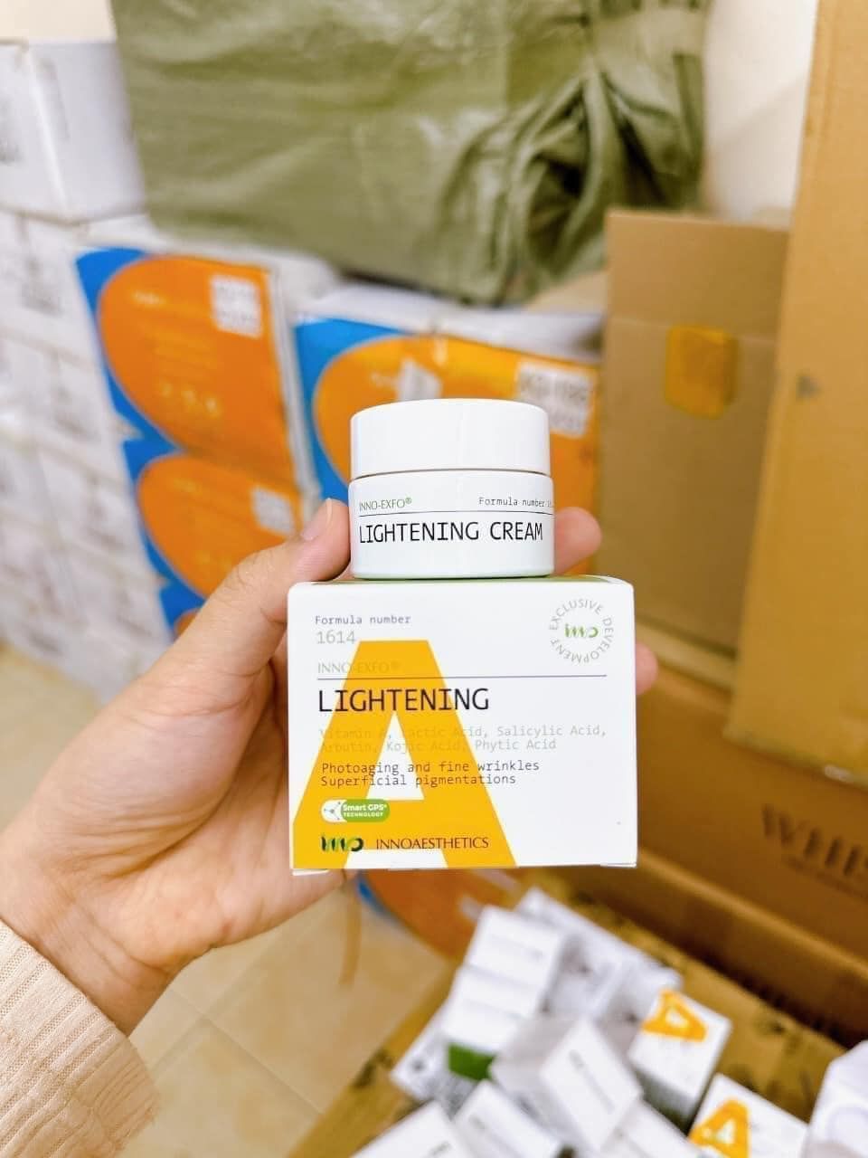 Review Peel Lightening Innoaesthetics – Trị mụn ẩn, đầu đen & sáng da