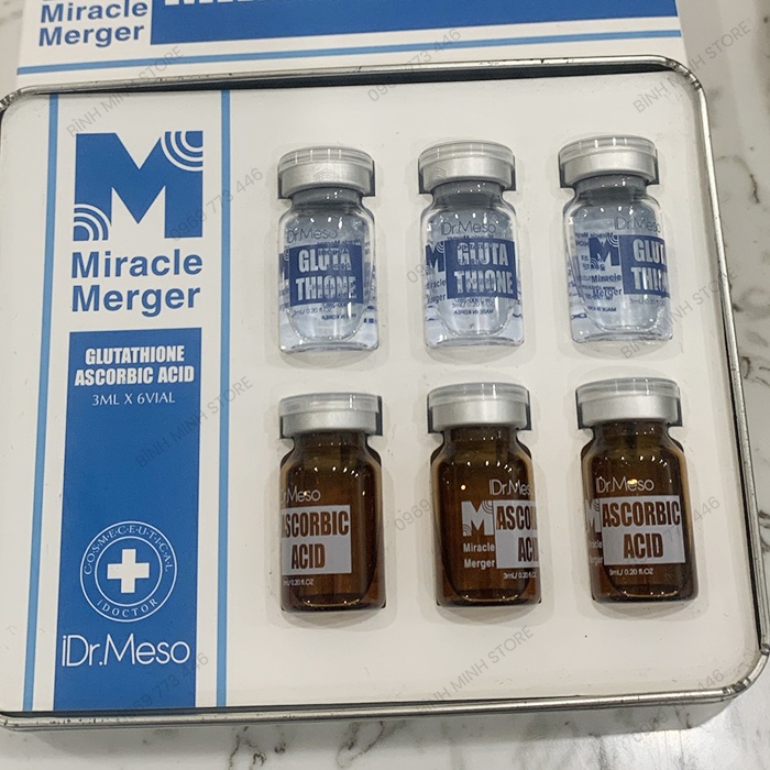 Meso cấy trắng huỷ nám iDr.Meso Miracle Merger Idrskin