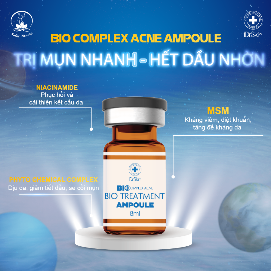 Tinh chất trị mụn BioComplex Acne Treatment Ampoule Idrskin