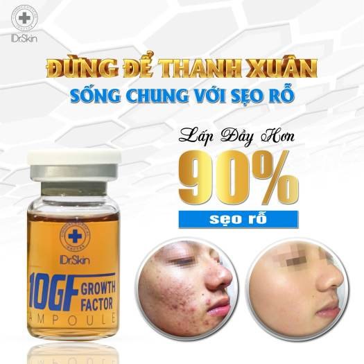 Tế bào gốc phục hồi da mỏng yếu iDr.Skin 10GF Growth Factor