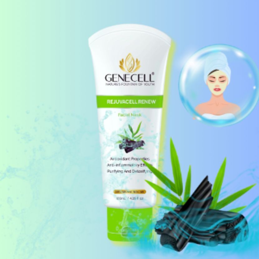 Mặt nạ Carbon hồi sinh tế bào da Rejuvacell Renew Genecell OMC 100ml