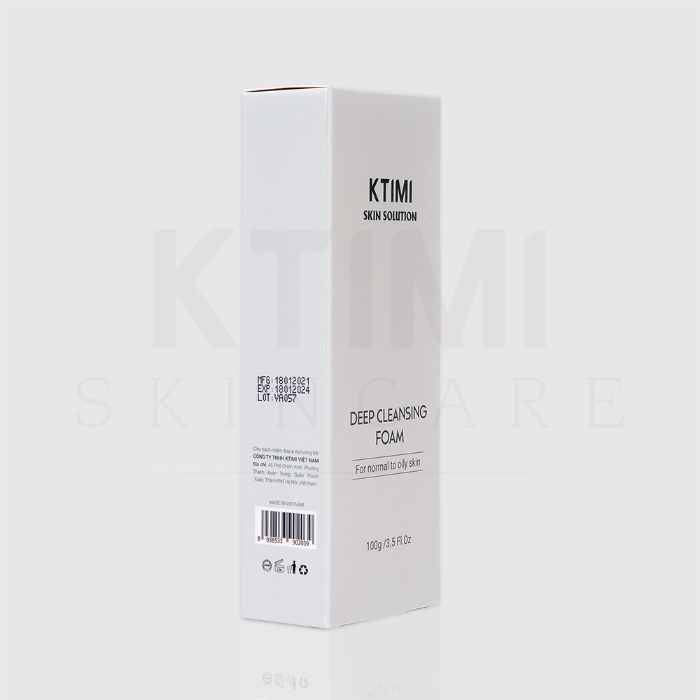 Sữa rửa mặt KTIMI Deep Cleansing Foam