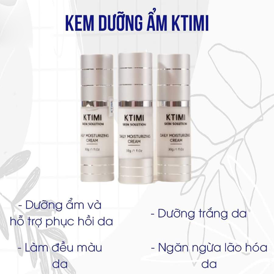 Kem dưỡng da KTIMI Daily Moisturizing Cream