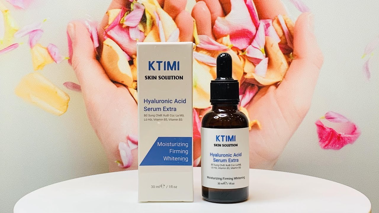 Serum cấp ẩm căng mịn da HYALURONIC ACID SERUM EXTRA KTIMI