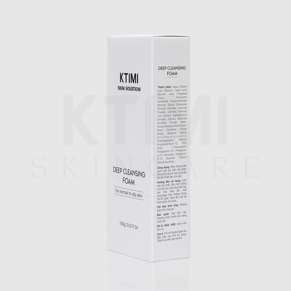 Sữa rửa mặt KTIMI Deep Cleansing Foam