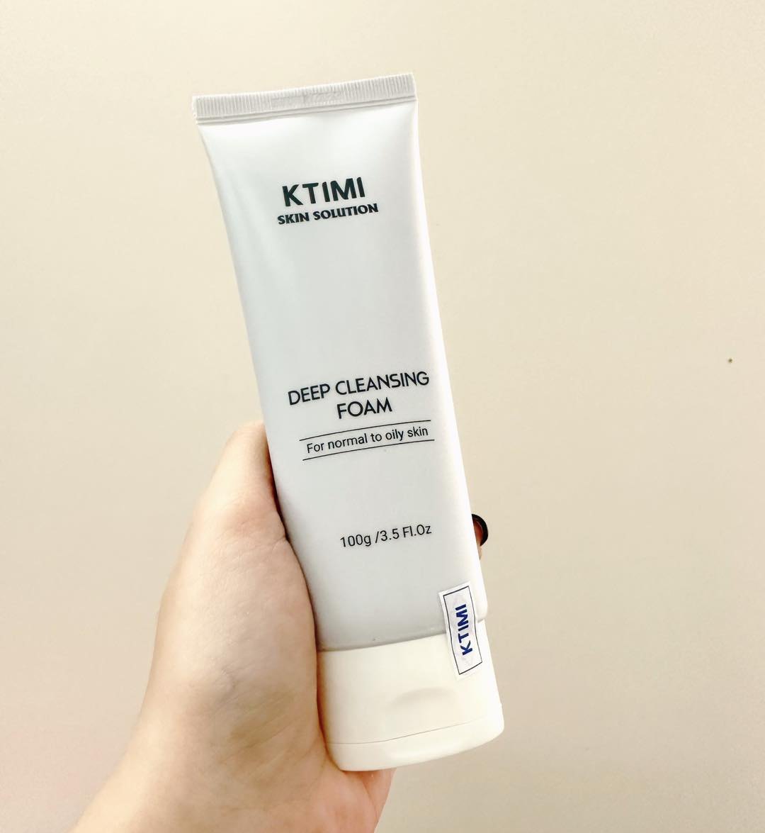 Sữa rửa mặt KTIMI Deep Cleansing Foam