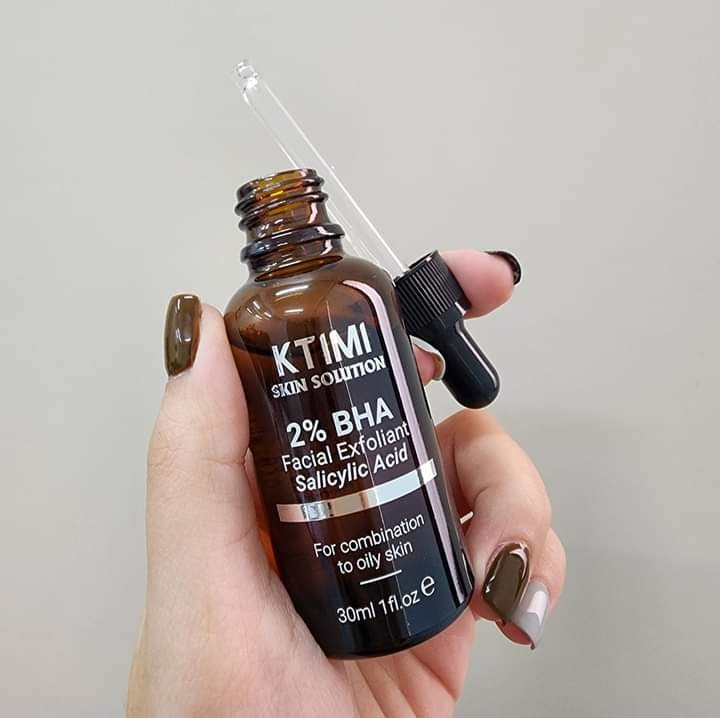 Serum tẩy tế bào chết KTIMI BHA 2% Facial Exfoliant Salicylic Acid