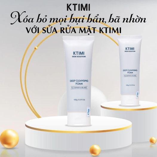 Sữa rửa mặt KTIMI Deep Cleansing Foam