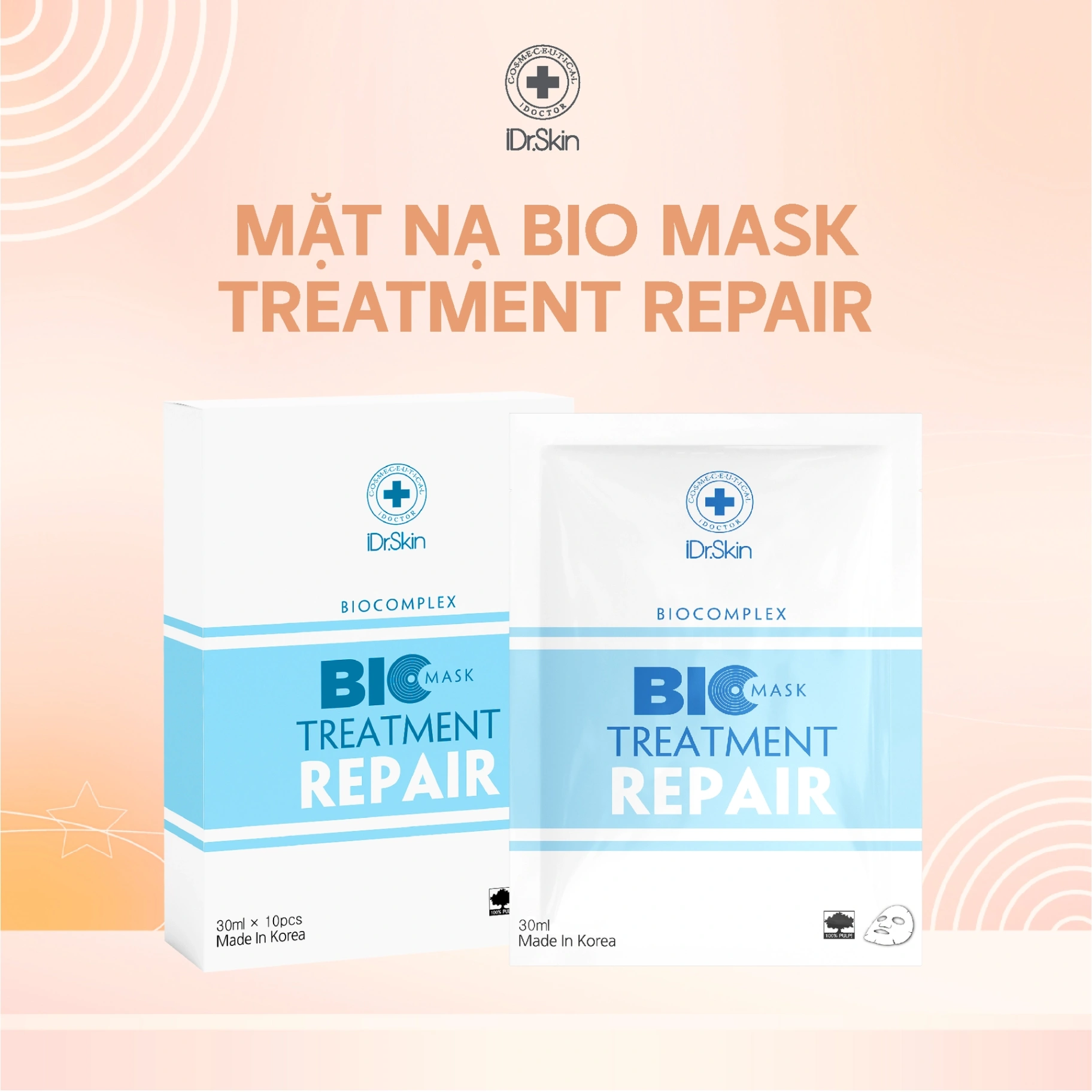 Mặt nạ Bio Mask Treatment Repair Mask Idrskin