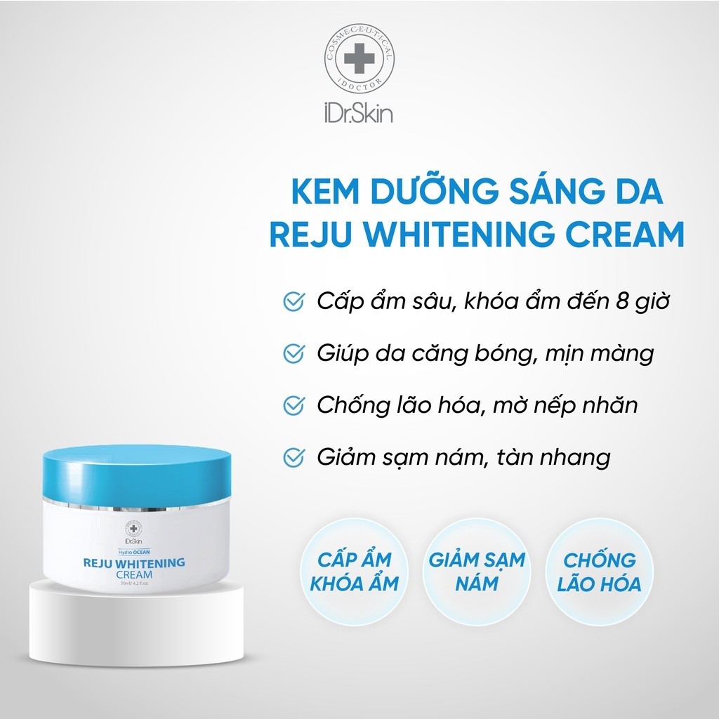 Bộ sản phẩm chăm sóc da toàn diện Hydro Ocean Collection Idrskin