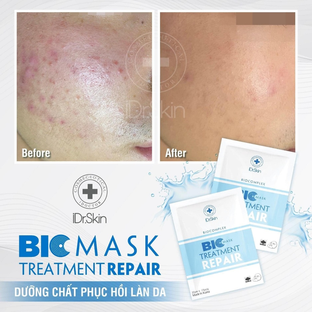 Mặt nạ Bio Mask Treatment Repair Mask Idrskin