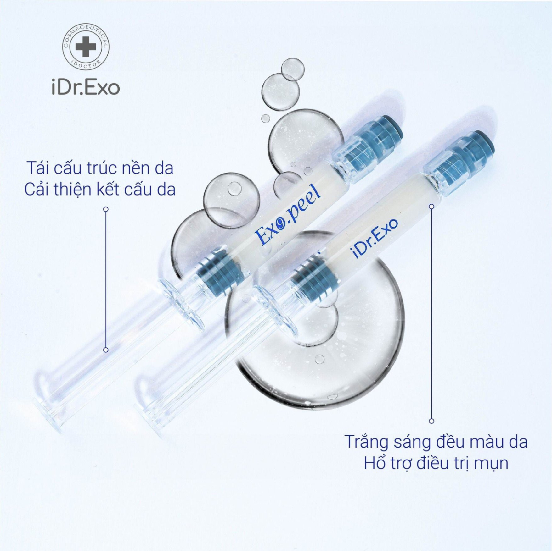 Peel da tái cấu trúc nền da khoẻ mạnh iDr.Exo Peel Idrskin