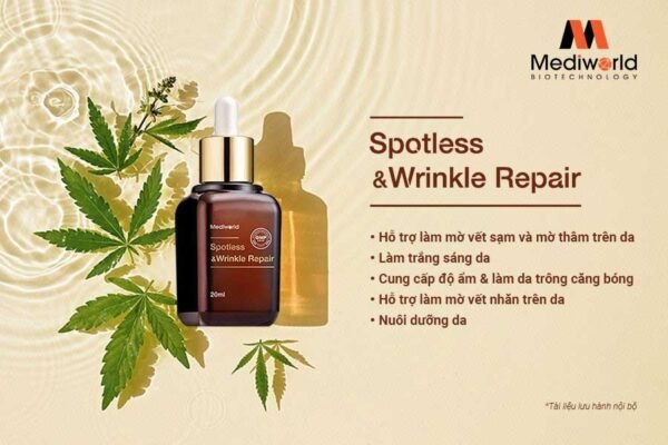 Serum mờ thâm, giảm nếp nhăn, giảm bọng mắt SPOTLESS & WRINKLE REPAIR Mediworld