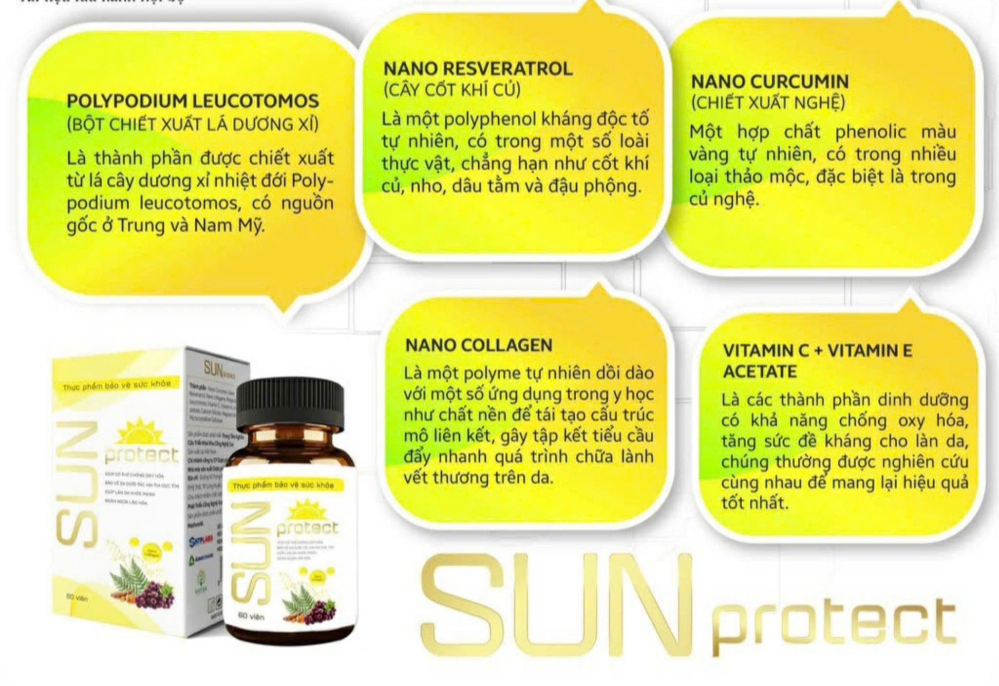 Viên uống hỗ trợ bảo vệ và làm đẹp da Sun Protect Mediworld