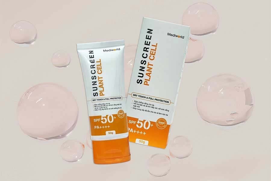 Kem chống nắng bảo vệ và làm mịn da Sunscreen Plant Cell Mediworld