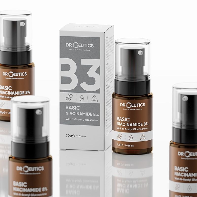 Serum làm sáng da DrCeutics Vitamin B3 8% Niacinamide 8% + NAG + Kẽm PCA 30gr