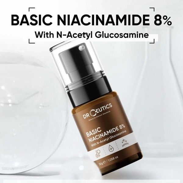 Serum làm sáng da DrCeutics Vitamin B3 8% Niacinamide 8% + NAG + Kẽm PCA 30gr