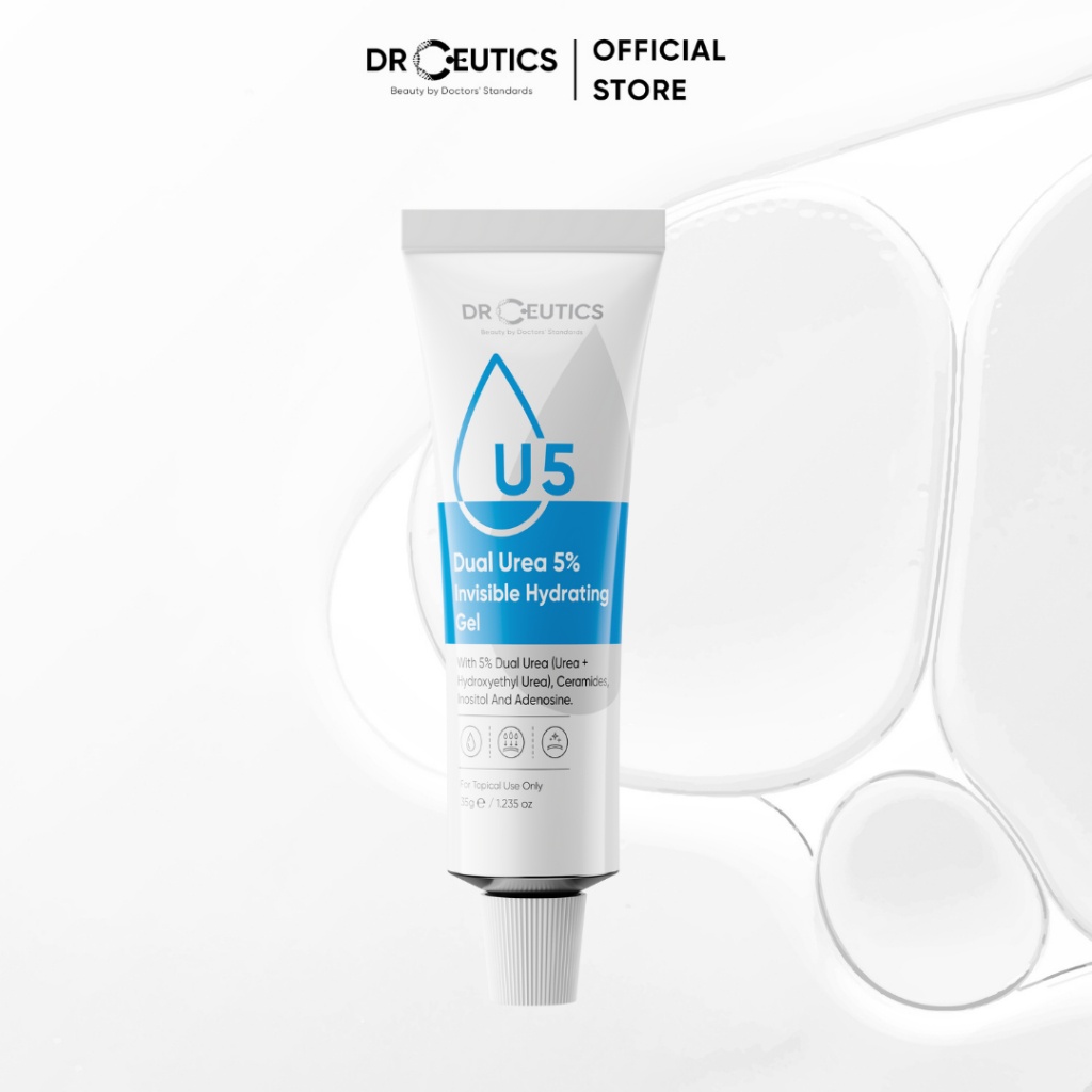 Gel cấp ẩm DrCeutics Dual Urea 5% Invisible Hydrating Gel  35ml