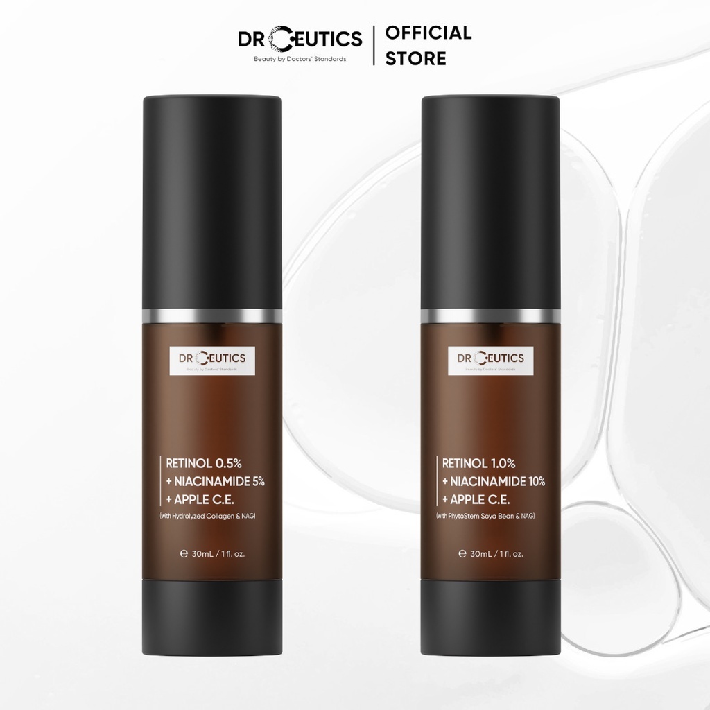 Kem chống lão hóa DrCeutics Retinol 1% + Niacinamide 10% + Apple C.E 30ml