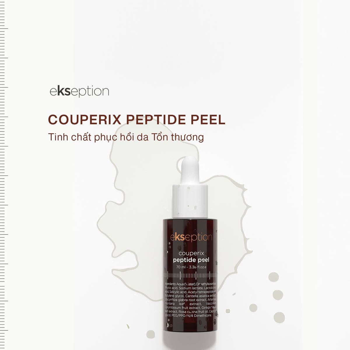 Tinh chất phục hồi da mỏng yếu Ekseption Couperix Peptide Peel