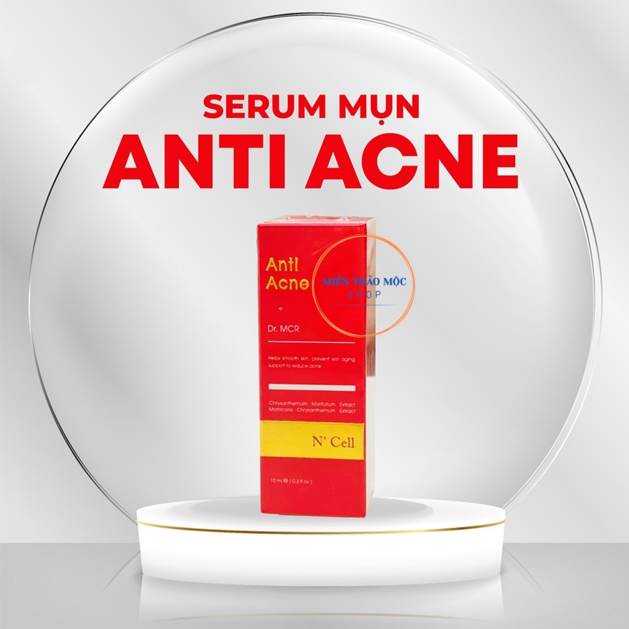 Tinh chất serum mờ thâm nám N'cell Anti Acne 10ml