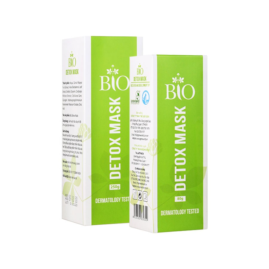 Mặt nạ thải độc Geneworld BIO SENSITIVE MASK 80gram