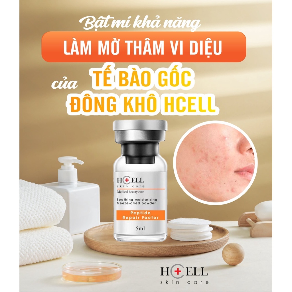Tế bào gốc đông khô nuôi dưỡng, phục hồi da Hcell