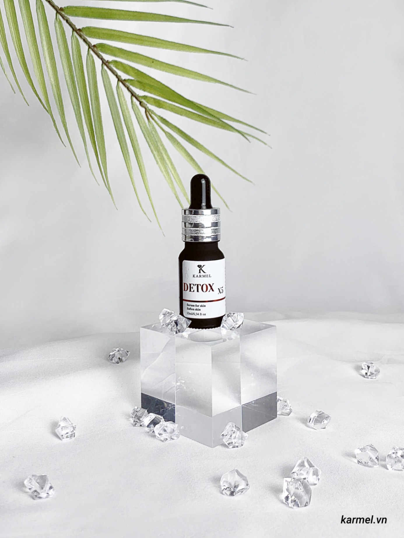 Serum xoá mụn mờ thâm nám kiềm dầu Serum Detox X5 Karmel