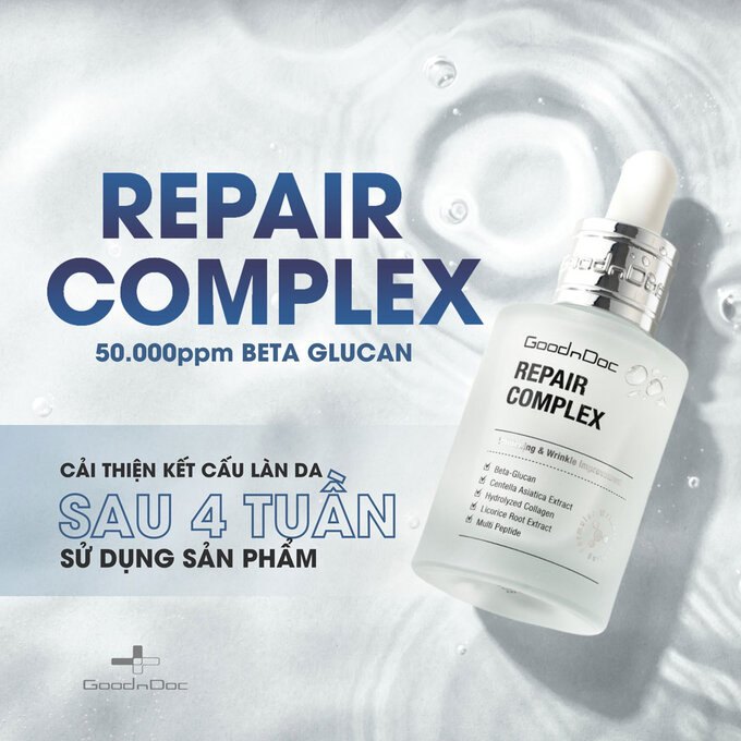 Serum phục hồi cải thiện hàng rào bảo vệ da GoodnDoc Repair Complex 30ml