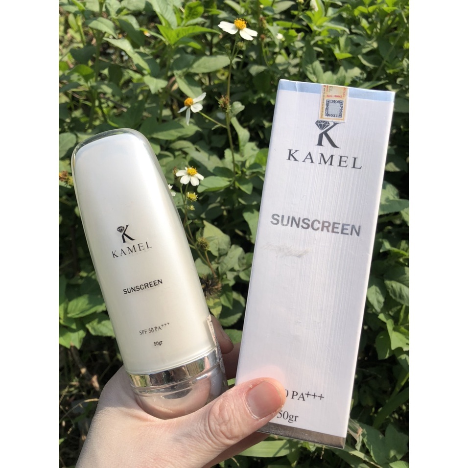 Kem chống nắng vật lý cho da hỗn hợp, da dầu mụn Karmel - Sun Screen SPF 50 PA+++ - 50gr