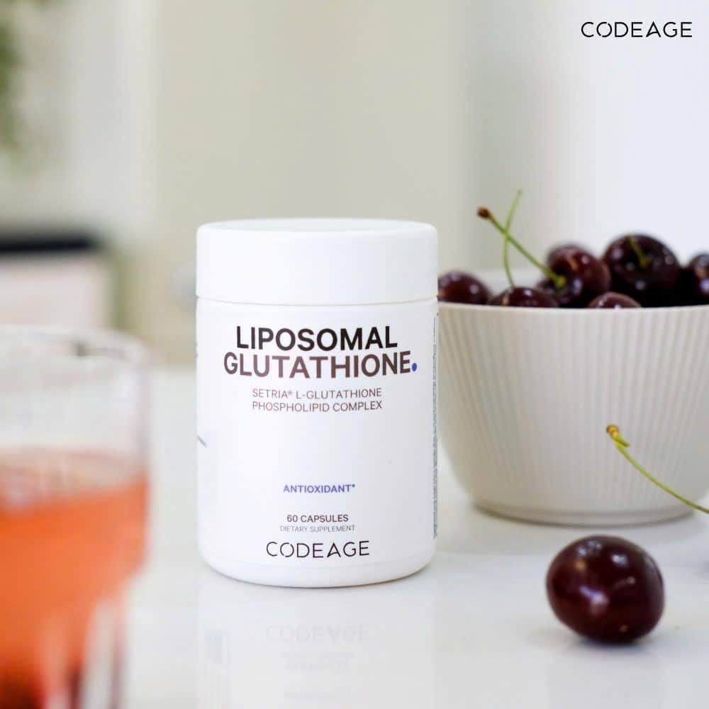 Viên uống trắng da Codeage Liposomal Glutathione