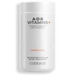 Viên bổ sung vitamin 3-trong-1 Codeage ADK Vitamins