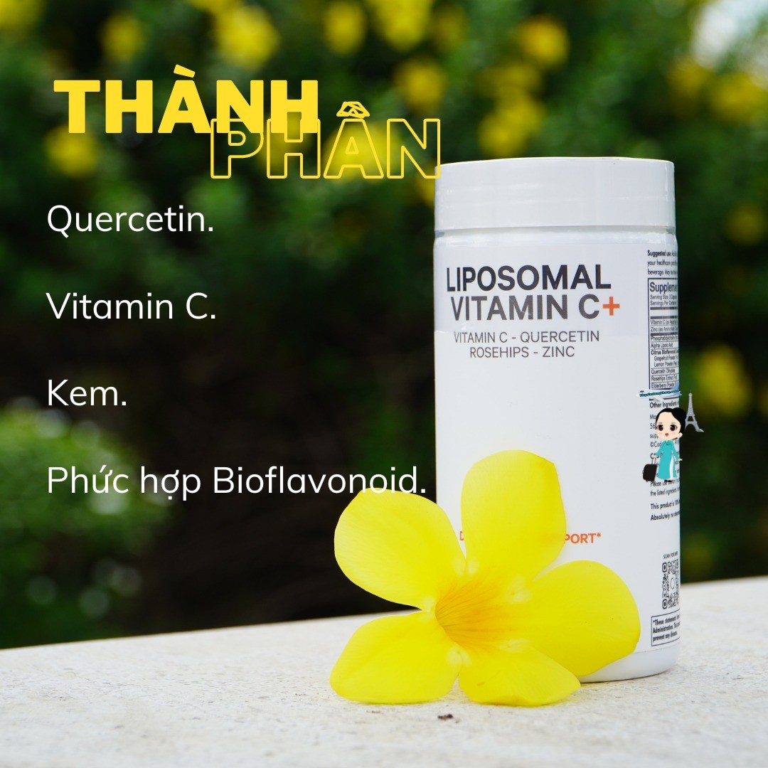 Viên uống tăng đề kháng Codeage Liposomal Vitamin C