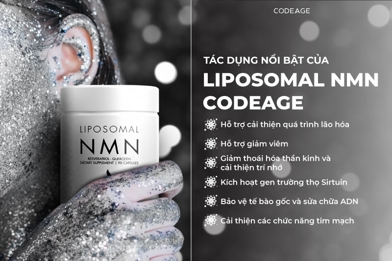 Viên chống lão hoá Codeage Liposomal NMN