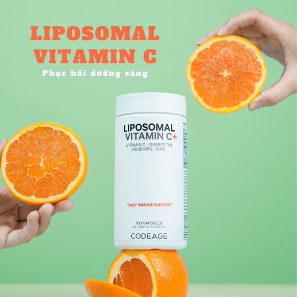 Viên uống tăng đề kháng Codeage Liposomal Vitamin C